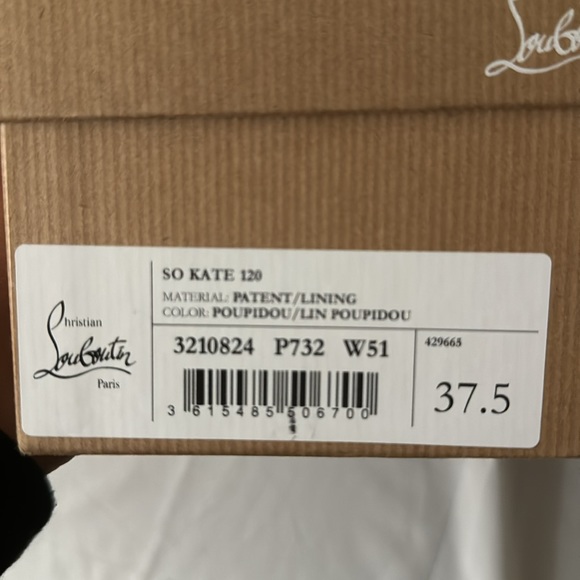 Christian Louboutin patent leather So Kate 120mm hot pink heels 7.5 - Picture 6 of 6